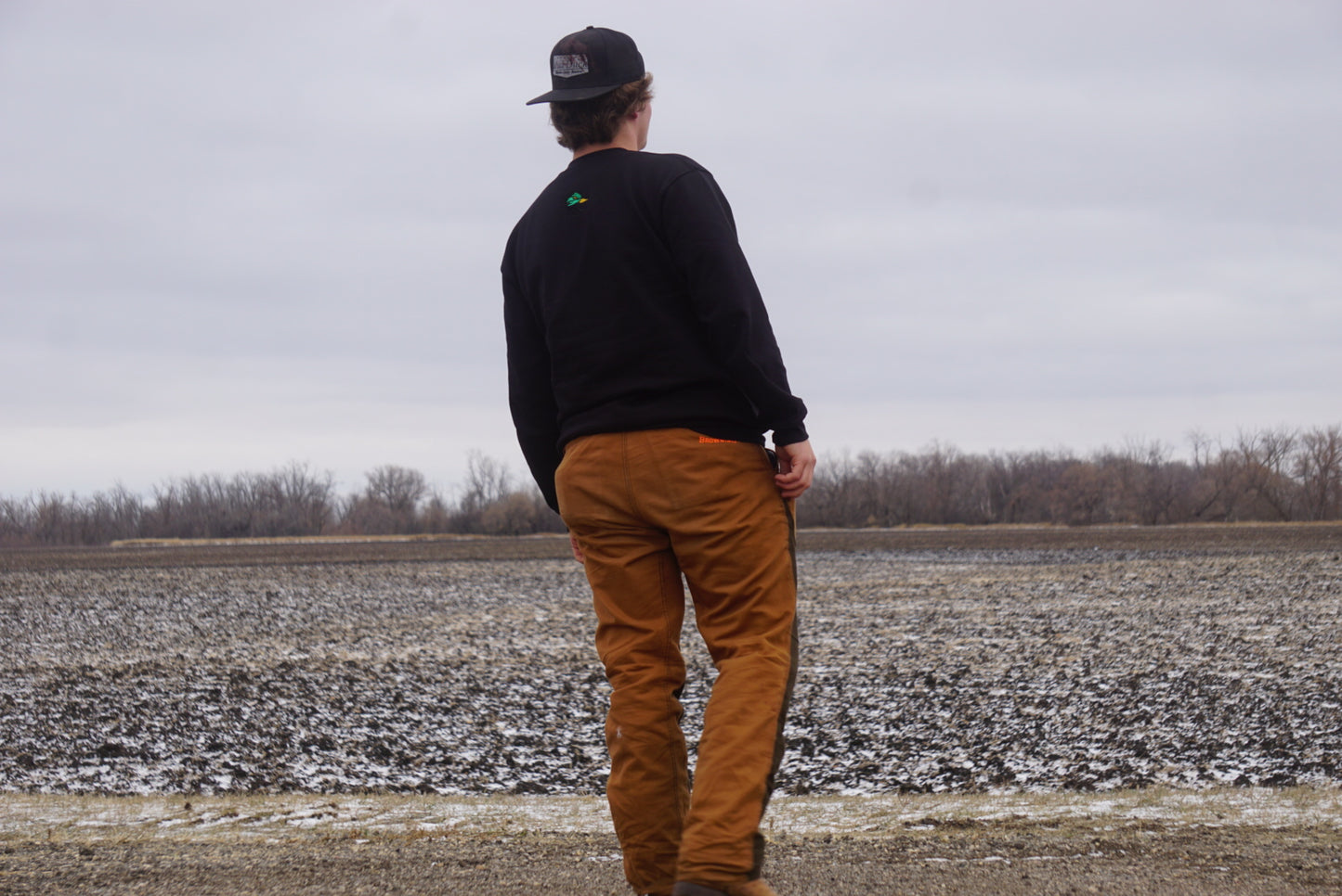 LIMITED EDITION - Mud Duck Original CrewNeck - Black - Original Mallard
